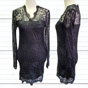 Eunice Lai lined sheer dress